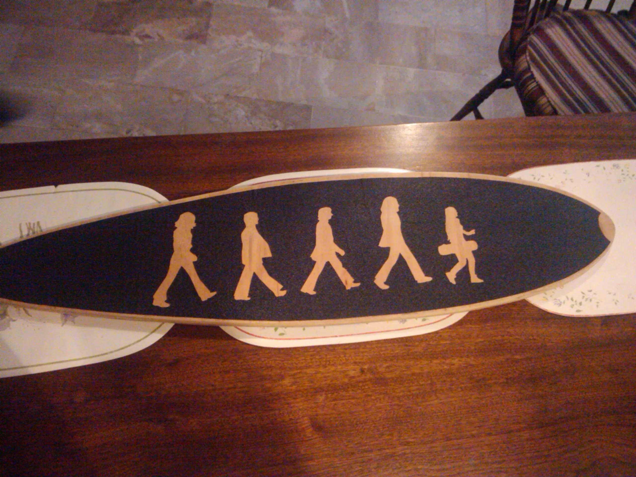 Mi vieja me hizo un longboard
