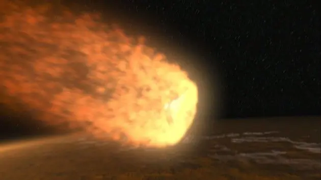 Hallan el meteorito que dio vida en la Tierra