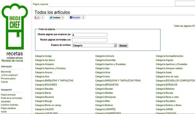 Pasen, les enseño EncicloChef - La Wikipedia de las comidas