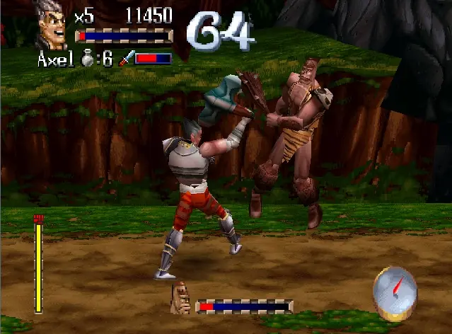 beat em up psx