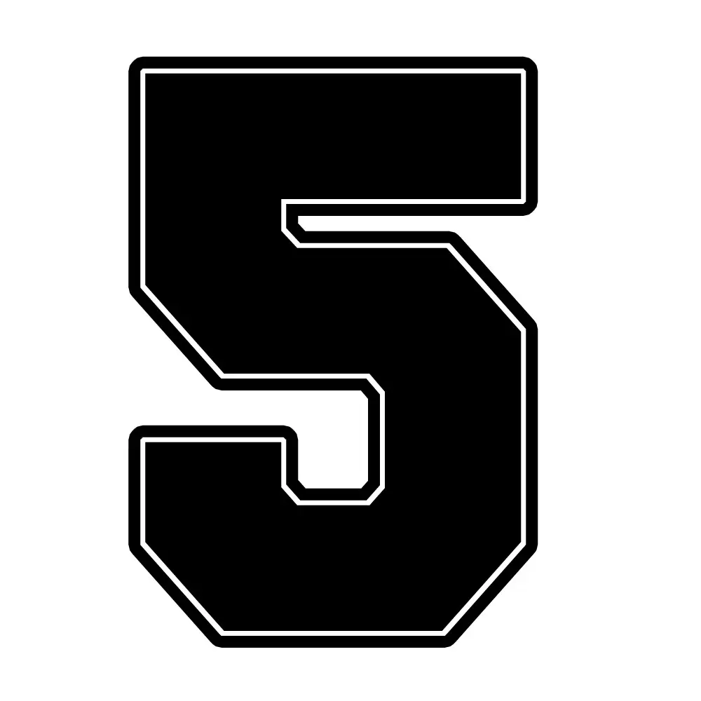 Numeros de camisetas (Vectores)