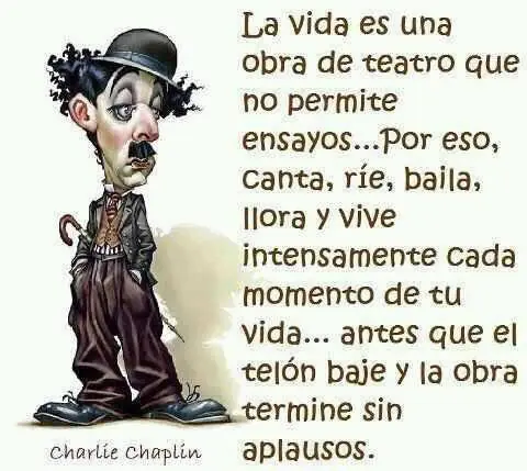 Otro dibujito mas...una caricatura de Chalie Chaplin