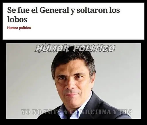Se fue el General y soltaron los Lobos.