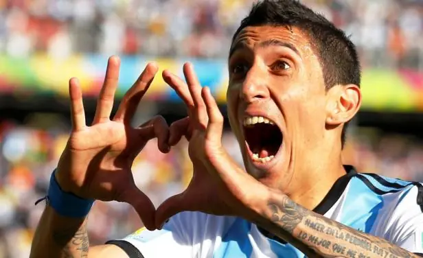 La emotiva lucha del argentino Ángel Di María