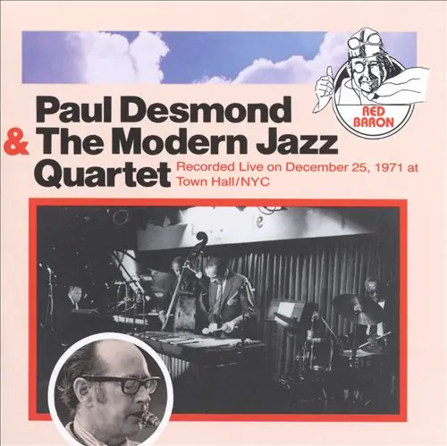 Paul Desmond & The Modern Jazz Quartet Live At Town Hall