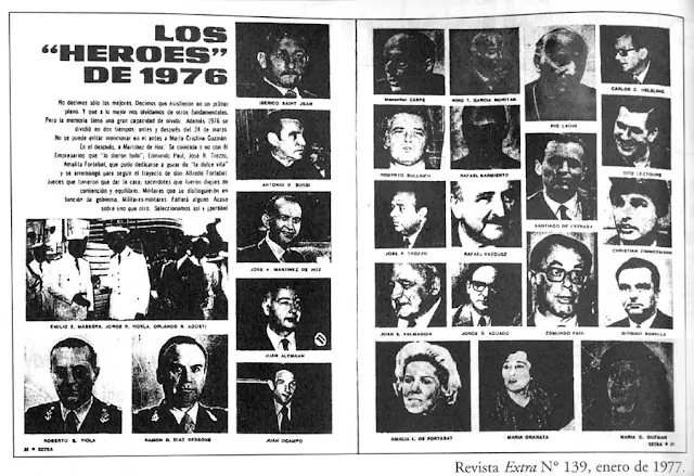 Golpe de Estado de 1976: Mentiras y medios