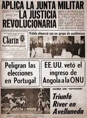 dictadura del 76