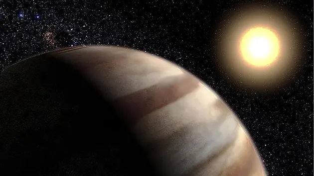 Astrónomos descubren agua en un 'Júpiter' extrasolar