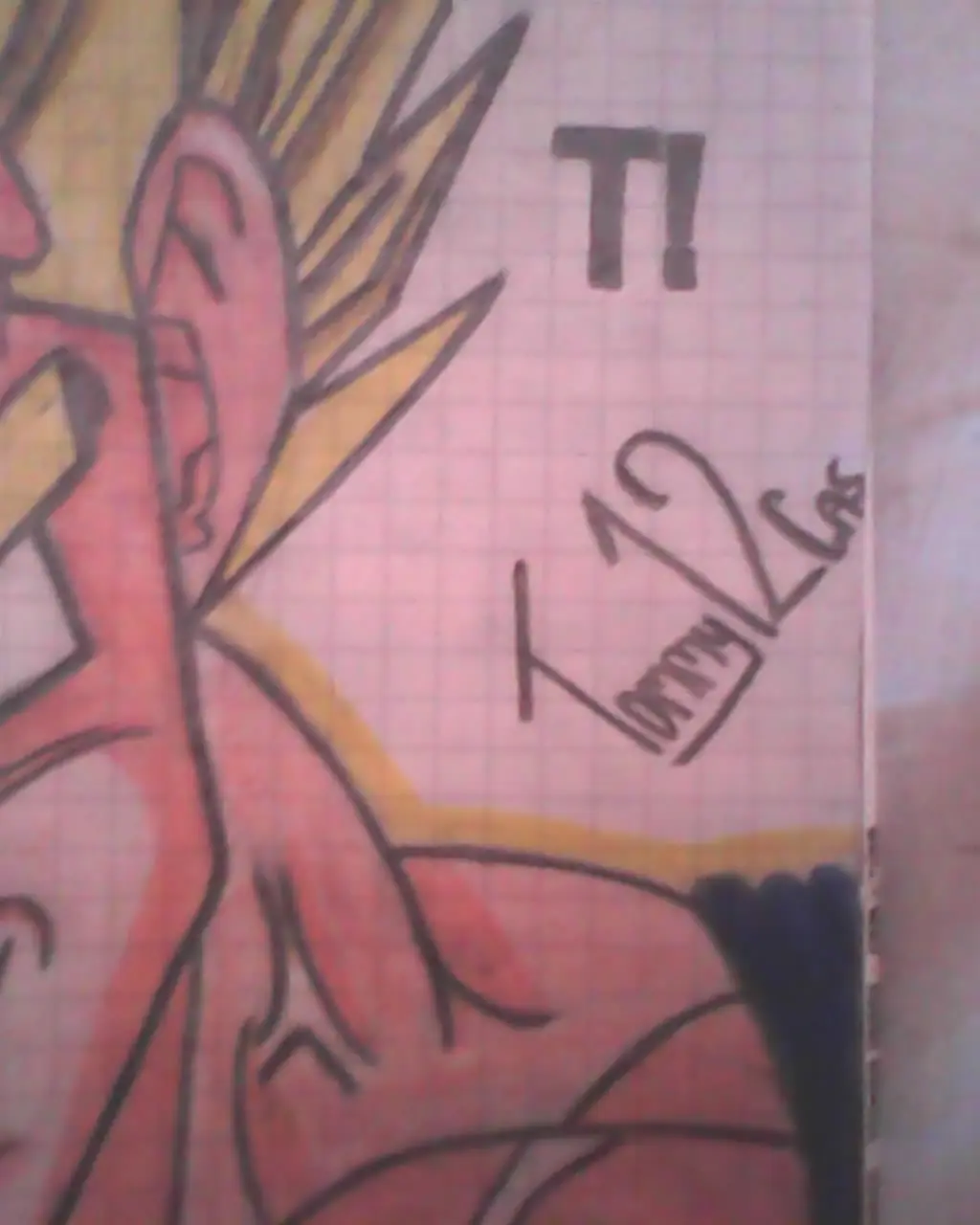 Mi Dibujo de Majin Vegeta (Certificado)