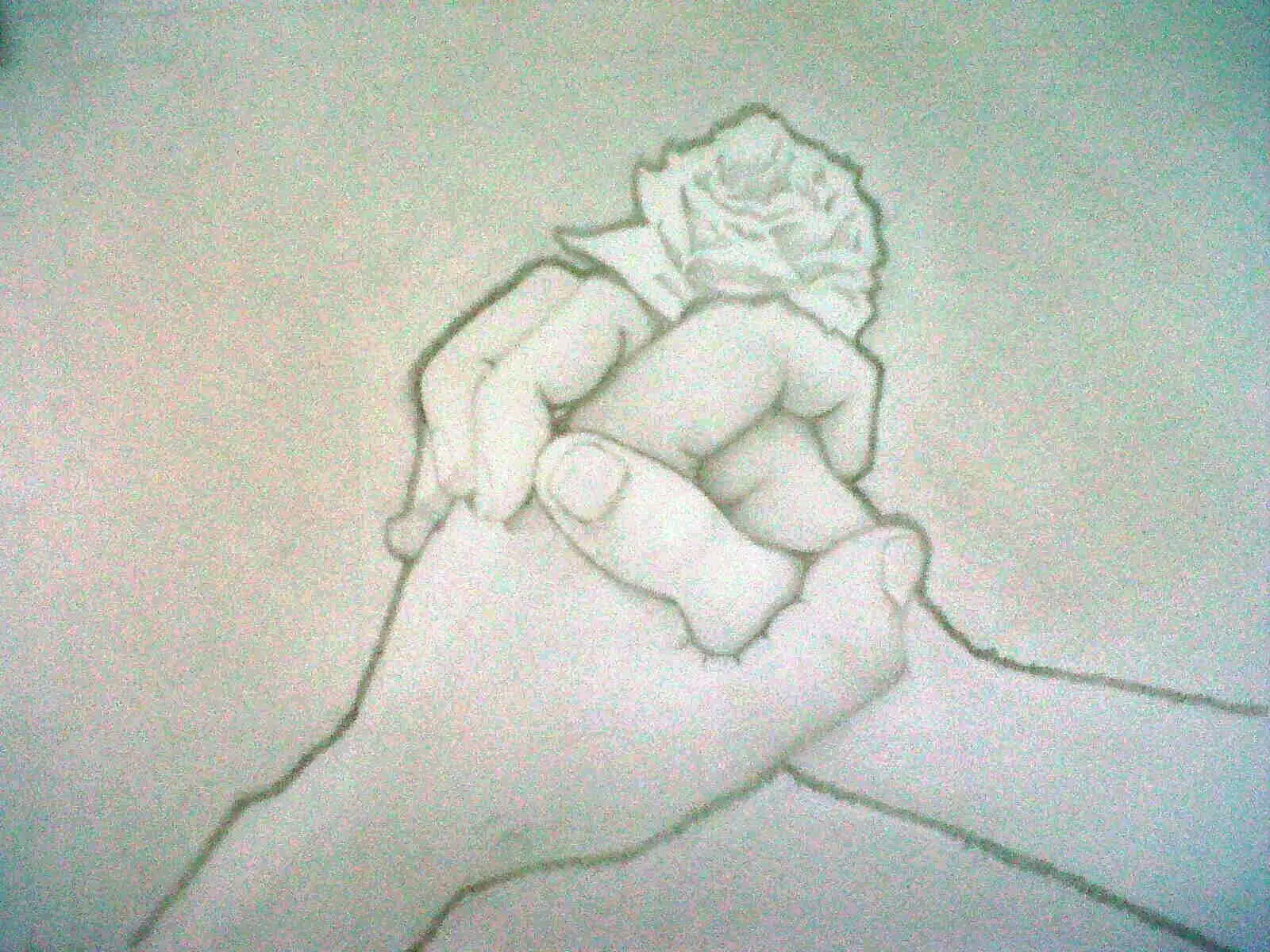 Dos retratos a lápiz: intentos minimalista-realista