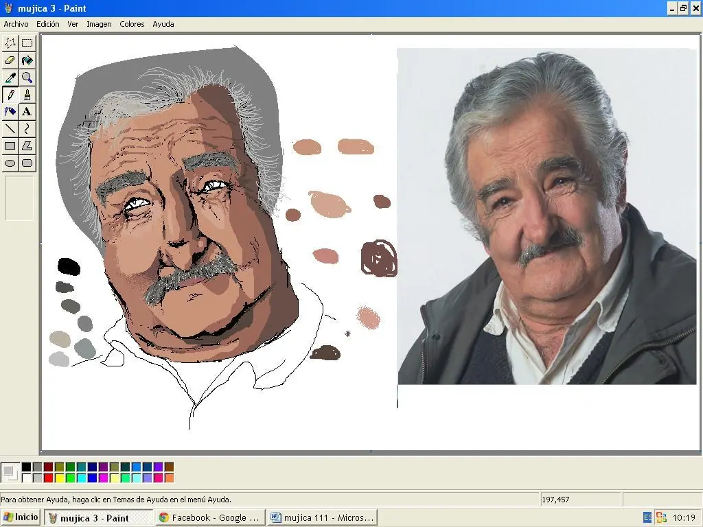todos lo hacian,yo solo queria ser popular (mujica en paint)