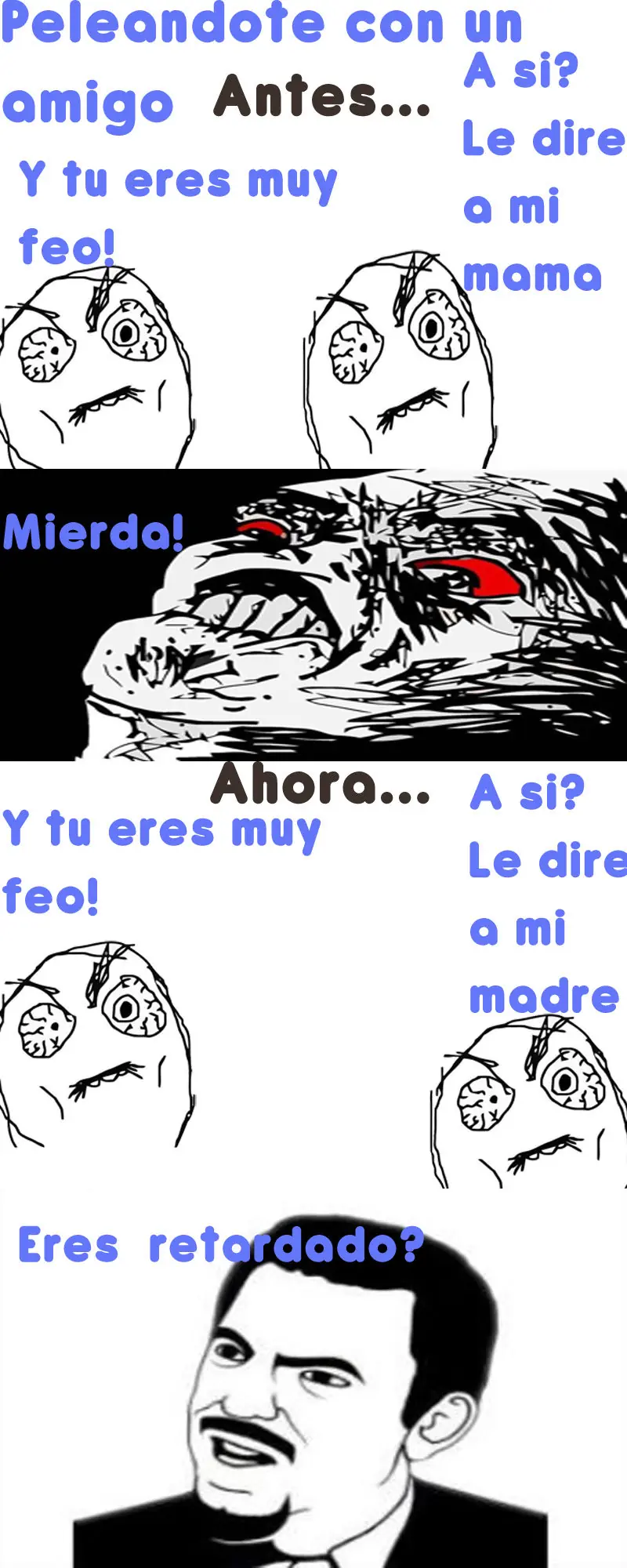 Comparación niños-ahora...[Con memes]