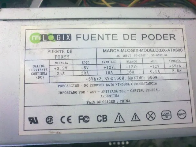 fuentes estabilizadas