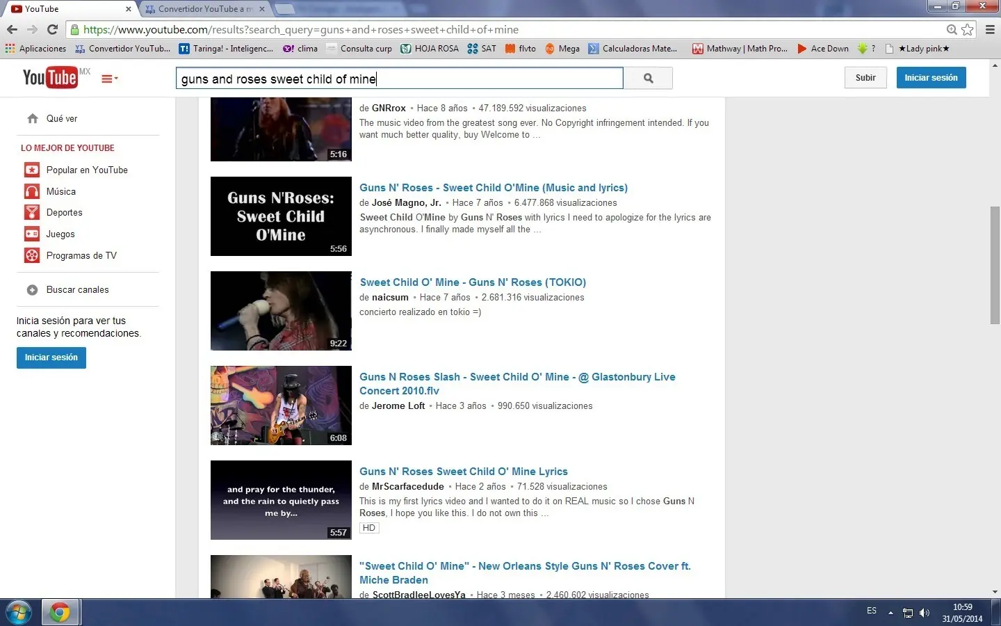 Te enseño a bajar canciones de youtube