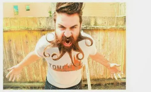 El hombre con la barba más loca del mundo(2da Parte)