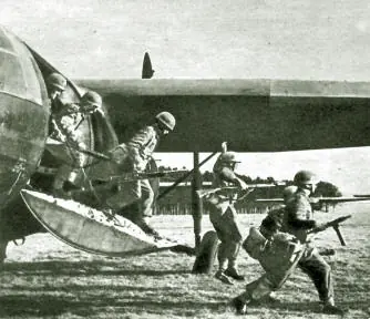 Fuerzas de Asalto aerotransportadas, el Fuhrer toma Belgica