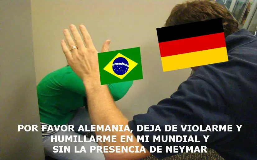 Los memes de Brasil vs Alemania