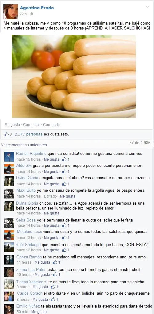 Diferencias entre el muro de un feo y el de una rica