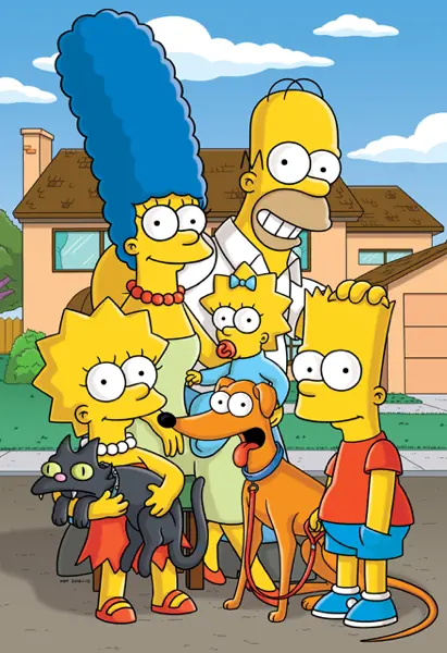 El lado oculto de los Simpsons...