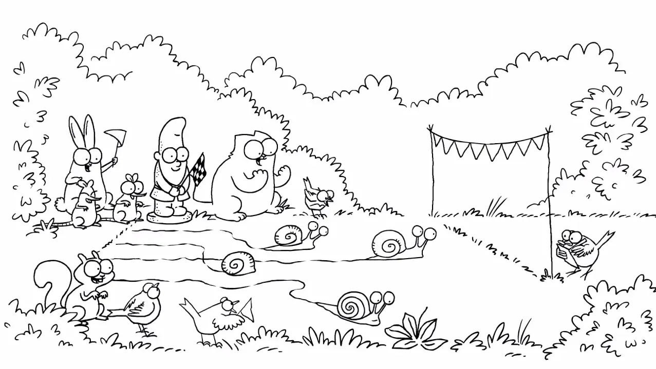 Entra y ríe con este gato.