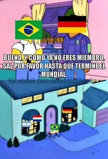 Los memes de Brasil vs Alemania