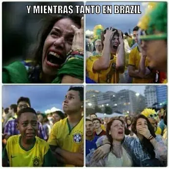 Los memes de Brasil vs Alemania
