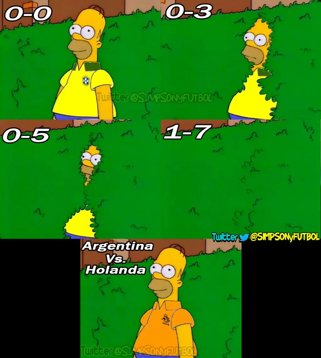 Los memes de Brasil vs Alemania