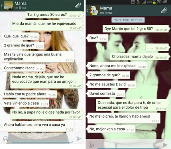 Inocente palomita? manda alguno de estos por sms o wasap