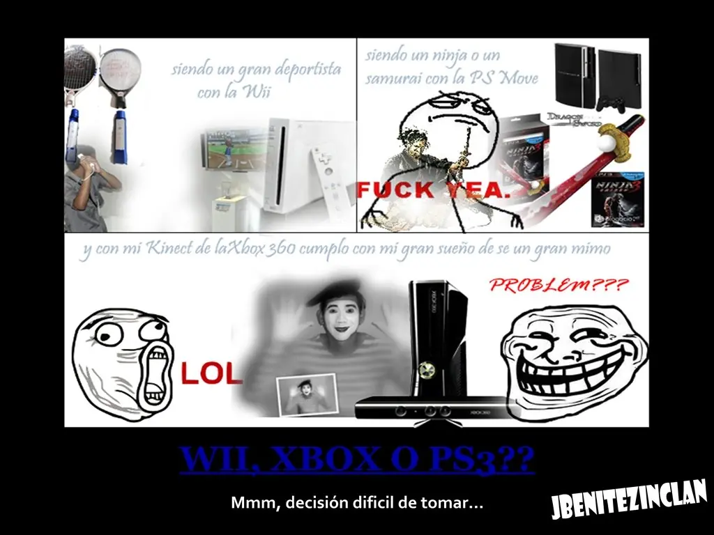 ¿Wii, Ps3 Move, Xbox 360 Kinect?