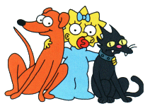 Mini Post Ayudante De Santa!!(SImpsons)