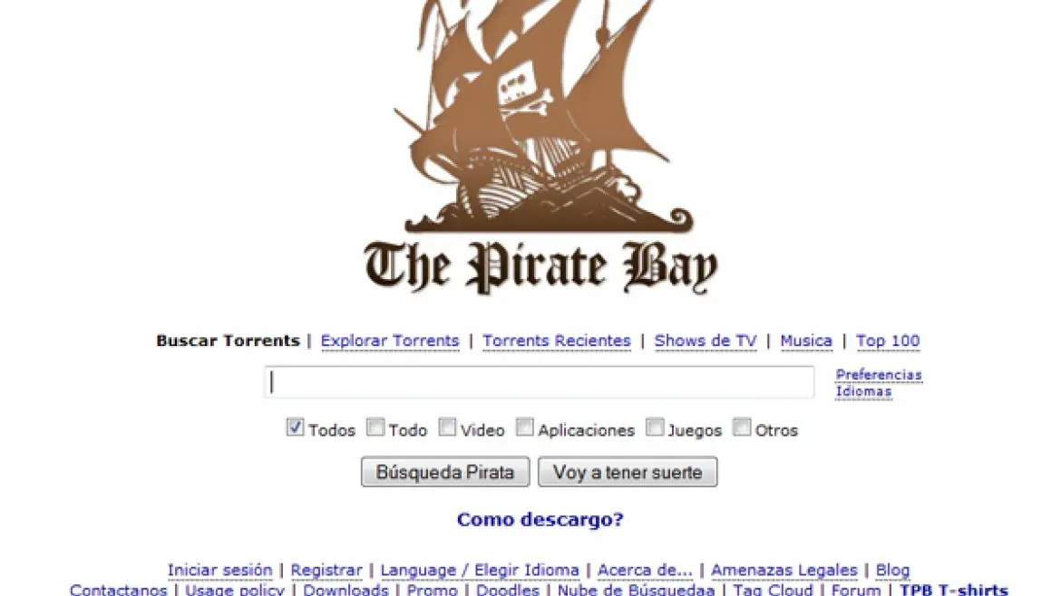 Amplían el bloqueo contra The Pirate Bay