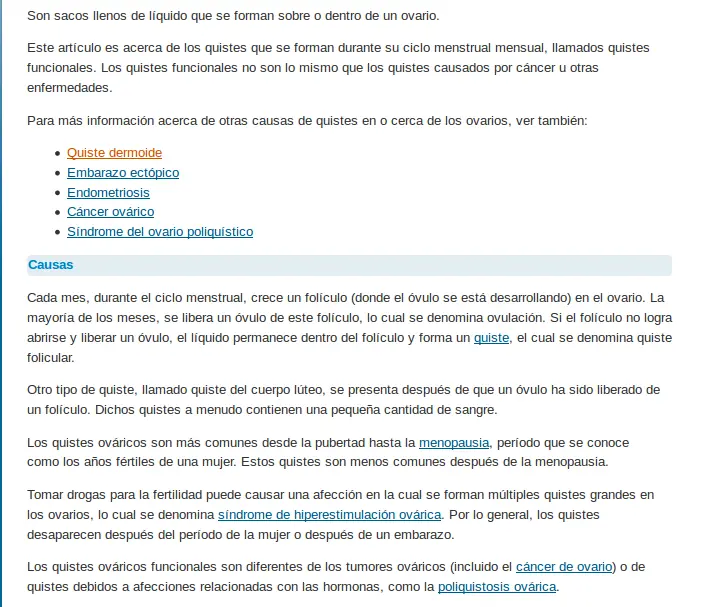 quistes