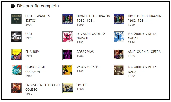 los abuelos de la nada