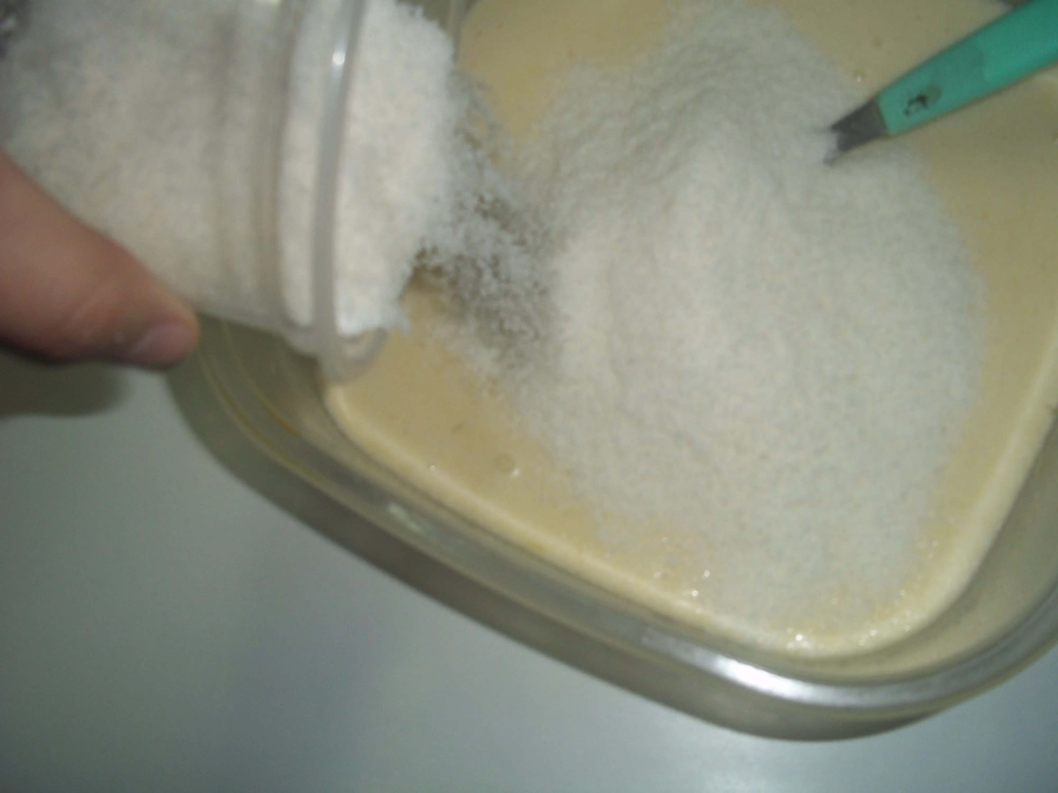 Fotoreceta-Tarta de dulce de leche y coco.