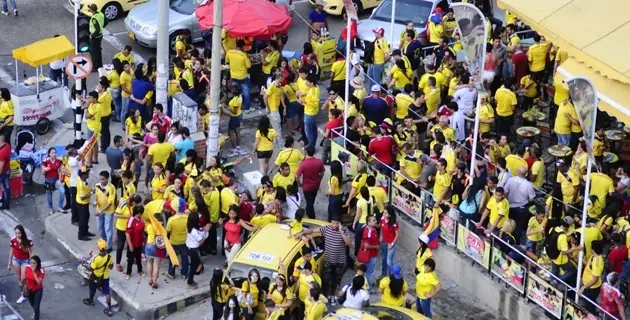 por seguridad, colombia no debe salir campeón