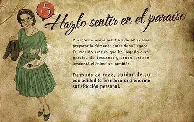 El decálogo de la mujer ideal