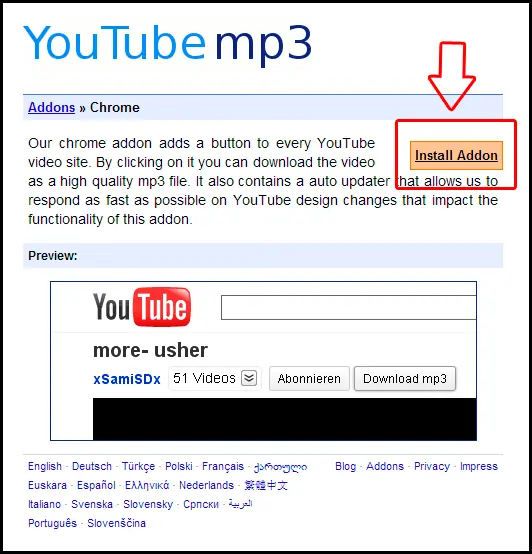 boton audio de youtube