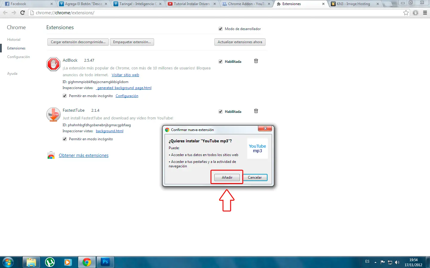 bajar canciones youtube