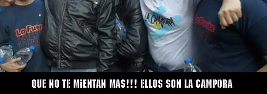 Los K y la Campora En Informatica De La unlp