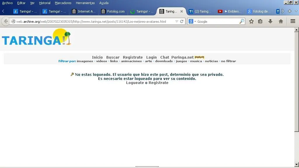 La máquina del tiempo en internet..., entra y probala :]-