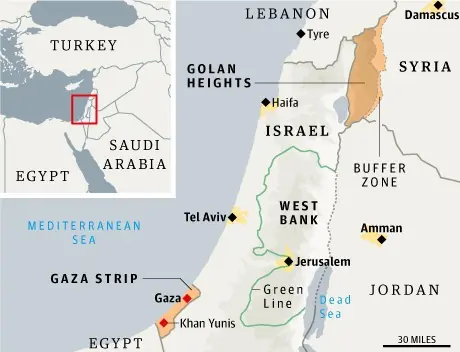 Conociendo sobre el conflicto en Franja de Gaza e Israel