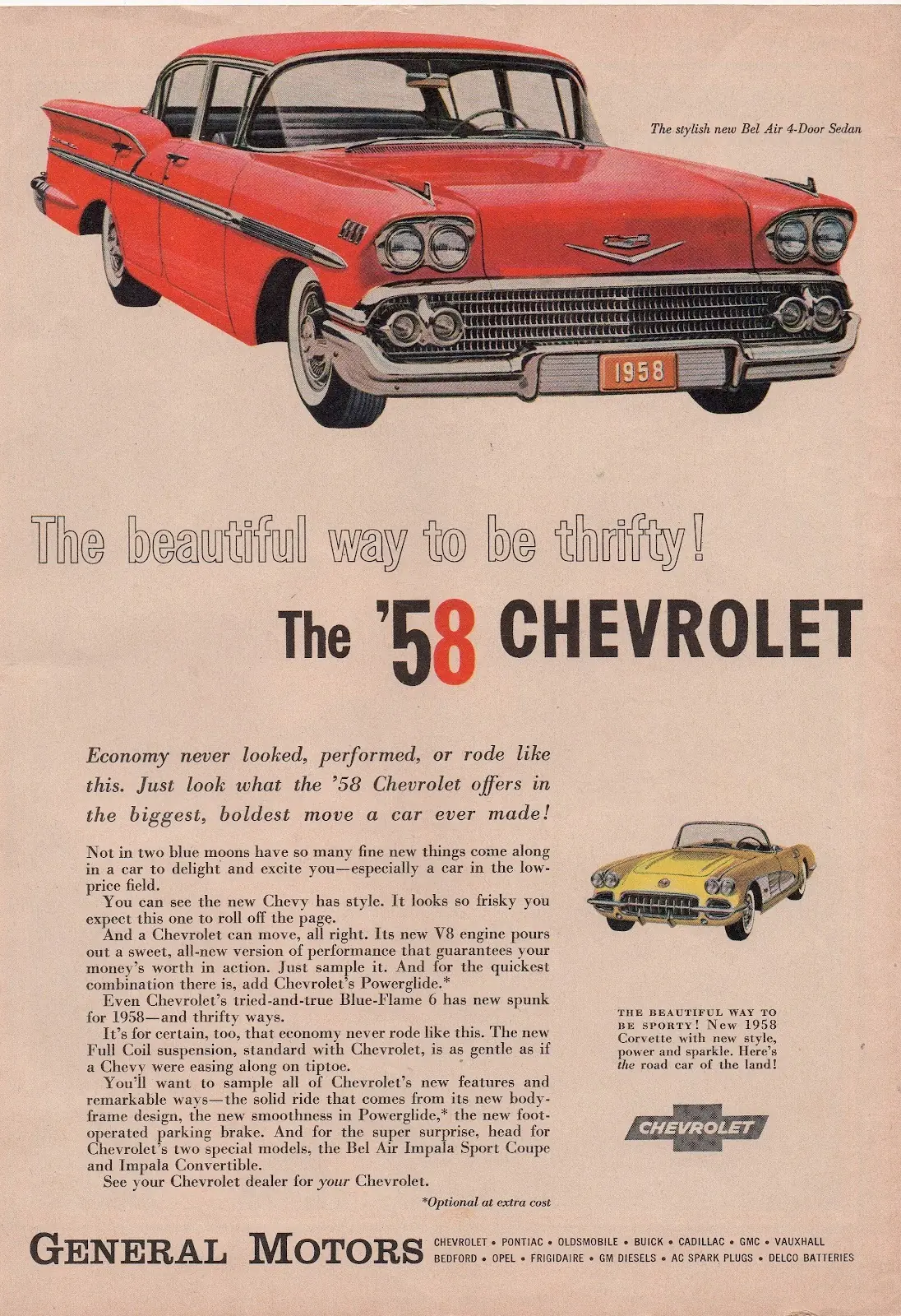 El Chevrolet Bel Air de 1958
