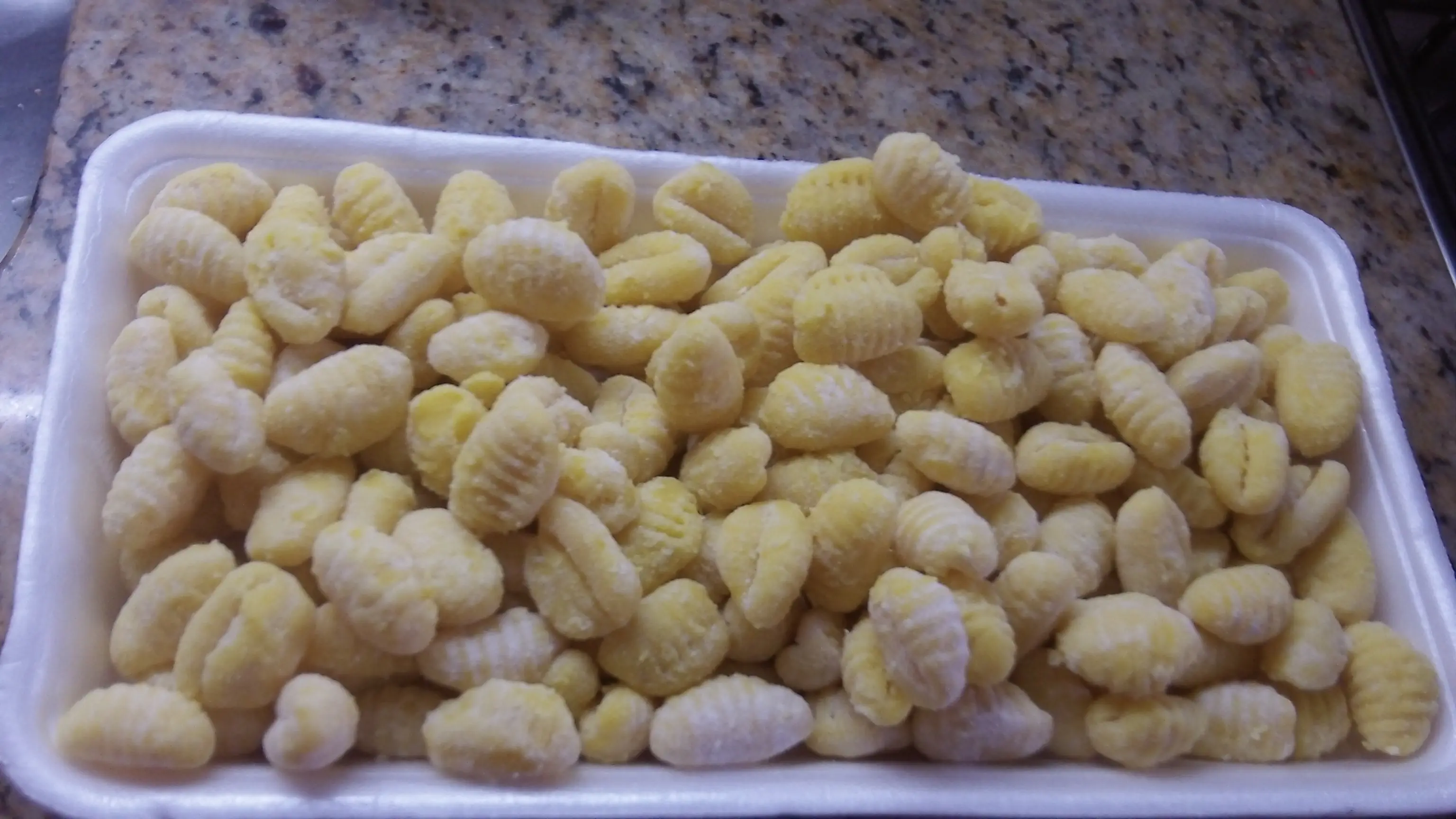 Ñoquis con estofados, receta de la abue, (prop. cert.)