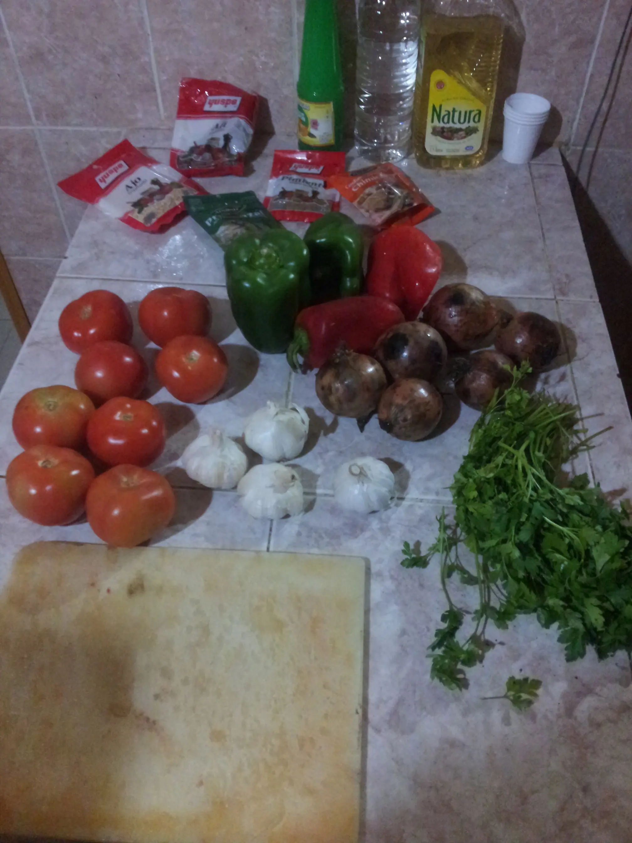 Chimichurri + Asado a la estaca sin hacer pozo