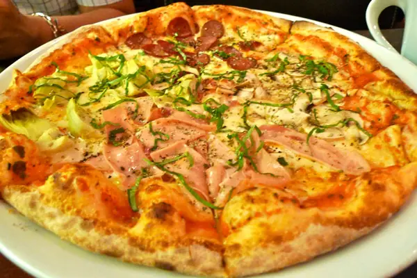 La historia de la pizza.