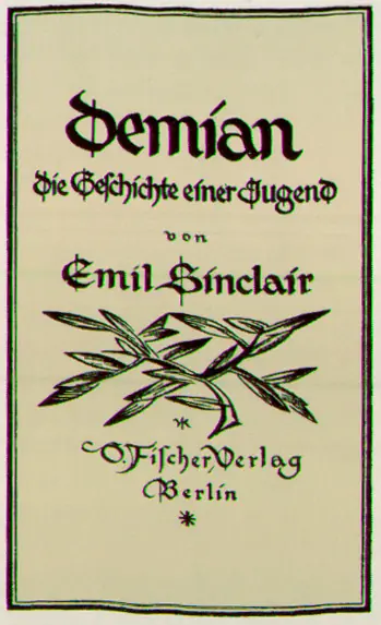 Historia de la juventud de Emil Sinclair