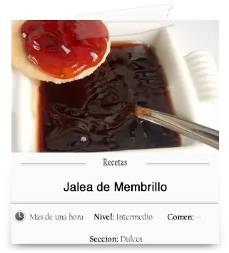 Jalea de membrillo, el nectar de los dulces...