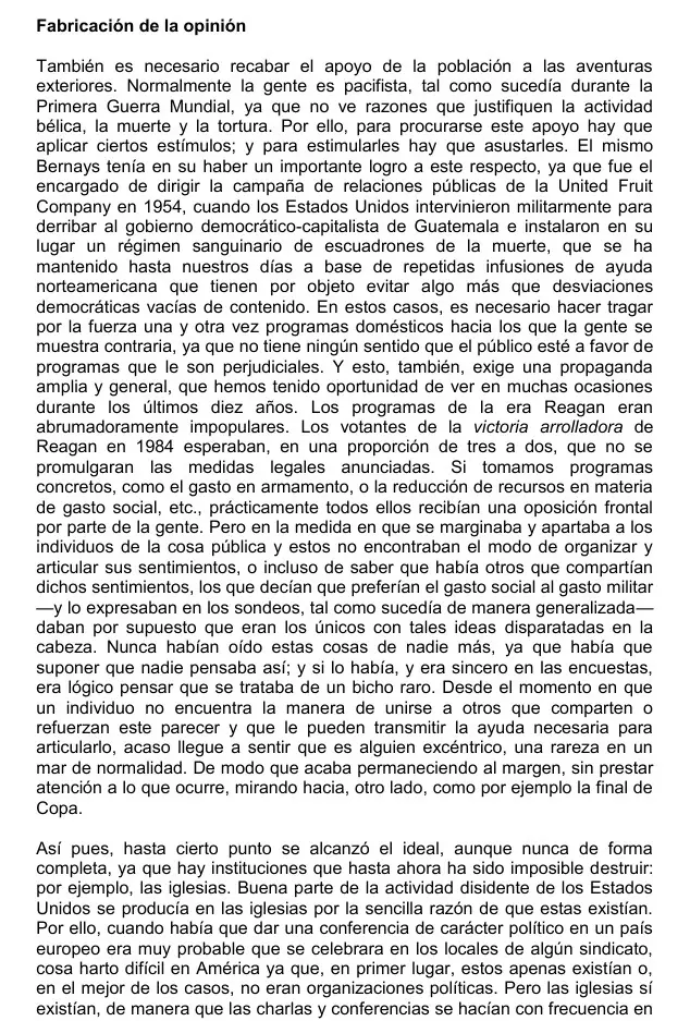 El control de los medios de comu