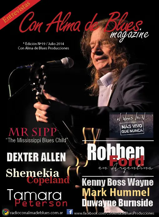 Salió el Magazine "Con Alma de Blues" Nº19