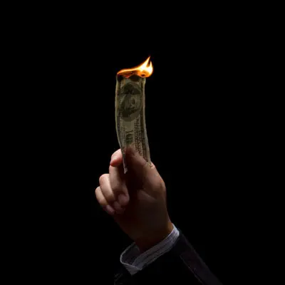 aprende hacer truco de el billete en llamas